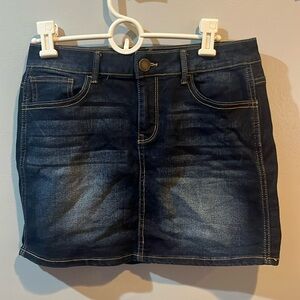 Jean skirt